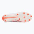 PUMA Ultra 5 Match FG/AG Jr gyermek futballcipő puma fehér/puma fekete/izzó piros 4