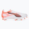 Férfi futballcipő PUMA Ultra 5 Match FG/AG puma fehér/puma fekete/izzó piros 2