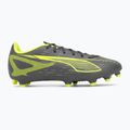 PUMA Ultra 5 Play FG/AG matt öregedő ezüst/sárga riasztás/puma öregedő ezüst futballcipő 2