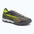 PUMA férfi futballcipő Ultra 5 Match TT matt öregített ezüst/sárga riasztás/puma öregített ezüst