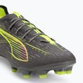 PUMA férfi futballcipő Ultra 5 Pro FG/AG matt öregedő ezüst/sárga riasztás/napszúrás 7