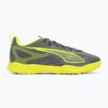 PUMA Ultra 5 Play TT Jr gyermek futballcipő matt öregített ezüst/sárga riasztás/puma öregített ezüst 2