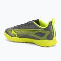 PUMA Ultra 5 Play TT Jr gyermek futballcipő matt öregített ezüst/sárga riasztás/puma öregített ezüst 3