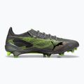PUMA férfi futballcipő Ultra 5 Ultimate FG matt öregedő ezüst/sárga riasztás/sun struck