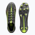 PUMA férfi futballcipő Ultra 5 Ultimate FG matt öregedő ezüst/sárga riasztás/sun struck 3