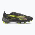 PUMA férfi futballcipő Ultra 5 Ultimate FG matt öregedő ezüst/sárga riasztás/sun struck 3