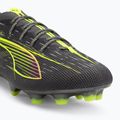 PUMA férfi futballcipő Ultra 5 Ultimate FG matt öregedő ezüst/sárga riasztás/sun struck 7