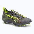 PUMA Ultra 5 Pro FG/AG Jr matt öregedő ezüst/sárga riasztás/sun struck gyermek futballcipő