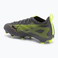 PUMA Ultra 5 Pro FG/AG Jr matt öregedő ezüst/sárga riasztás/sun struck gyermek futballcipő 3