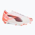 Férfi PUMA Ultra 5 Ultimate FG futballcipő puma fehér/puma fekete/izzó piros