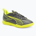 PUMA Ultra 5 Play IT Jr gyermek futballcipő matt öregített ezüst/sárga riasztás/puma öregített ezüst