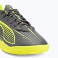 PUMA Ultra 5 Play IT Jr gyermek futballcipő matt öregített ezüst/sárga riasztás/puma öregített ezüst 7