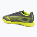PUMA férfi futballcipő Ultra 5 Play TT matt öregedett ezüst/sárga riasztás/puma öregedett ezüst 3