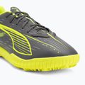 PUMA férfi futballcipő Ultra 5 Play TT matt öregedett ezüst/sárga riasztás/puma öregedett ezüst 7