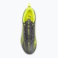 PUMA Ultra 5 Play FG/AG Jr matt öregedő ezüst/sárga riasztás/puma öregedő ezüst gyermek focicipő 5