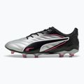 PUMA King Pro FG/AG férfi futballcipő puma ezüst/puma fekete/napsütötte/napsütötte/puma fehér