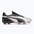 PUMA King Ultimate FG/AG férfi futballcipő puma ezüst/puma fekete/napsütötte/napsütötte/puma fehér 2