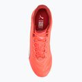 PUMA King Pro FG/AG férfi futballcipő izzó piros/puma fehér/piros tűz 5
