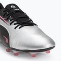 PUMA King Match FG/AG férfi futballcipő puma ezüst/puma fekete/napsütötte/napsütötte/puma fehér 7