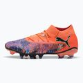 Férfi PUMA Future 8 Match Creativity FG/AG narancssárga mák/fekete/sötét ametiszt/elektromos borsmenta futballcipő 8