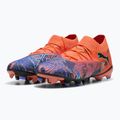 Férfi PUMA Future 8 Match Creativity FG/AG narancssárga mák/fekete/sötét ametiszt/elektromos borsmenta futballcipő 9