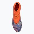 Férfi PUMA Future 8 Match Creativity FG/AG narancssárga mák/fekete/sötét ametiszt/elektromos borsmenta futballcipő 5