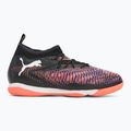 PUMA Future 8 Match IT + Mid gyermek futballcipő puma fekete/ puma fehér/ izzó vörös 2