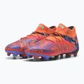 Férfi futballcipő PUMA Future 8 Ultimate Creativity FG narancssárga mák/sötét ametiszt/elektromos borsmenta/fekete 9