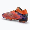 Férfi futballcipő PUMA Future 8 Ultimate Creativity FG narancssárga mák/sötét ametiszt/elektromos borsmenta/fekete 3