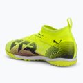 Gyermek futballcipő PUMA Future 8 Match TT + Mid sárga riasztás/ puma fekete/ sun struck 3
