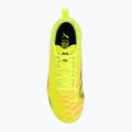 PUMA Future 8 Play It sárga riasztás/ puma fekete/ sun struck gyermek focicipő 5