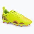 Gyermek futballcipő PUMA Future 8 Play FG/AG Jr sárga riasztás/puma fekete/napbarnított