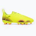 Gyermek futballcipő PUMA Future 8 Play FG/AG Jr sárga riasztás/puma fekete/napbarnított 2
