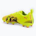 Gyermek futballcipő PUMA Future 8 Play FG/AG Jr sárga riasztás/puma fekete/napbarnított 3