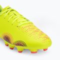Gyermek futballcipő PUMA Future 8 Play FG/AG Jr sárga riasztás/puma fekete/napbarnított 7