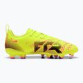 Gyermek futballcipő PUMA Future 8 Play FG/AG Jr sárga riasztás/puma fekete/napbarnított