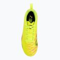 Gyermek futballcipő PUMA Future 8 Play TT sárga riasztás/ puma fekete/ sun struck 5