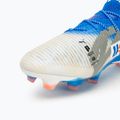 Férfi futballcipő PUMA Future 8 Ultimate Forever FG fehér/ultrakék/tollszürke/puma fekete/izzó vörös 7