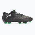 Férfi futballcipő PUMA Future 8 Ultimate Low FG puma fekete/hűvös világosszürke/fluo zöld 2