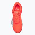 PUMA Accelerate Turbo kézilabdacipő izzó piros/fehér/sötét bíbor/fekete 5