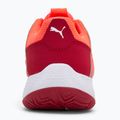PUMA Accelerate Jr gyermek kézilabda cipő izzó piros/fehér/sötét bíbor/fekete 6