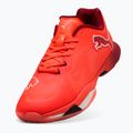 PUMA Vantage Nitro kézilabda cipő izzó piros / puma fehér / sötét bíbor / puma fekete 13