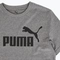 Férfi PUMA ESS No. 1 logós póló közepes szürke szürkésbarna pehely 3