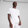 Férfi PUMA ESS Small Logo Poly Tee puma fehér 3