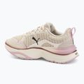 Női futócipő PUMA Softride Divine Metal alpesi hó/meleg fehér/rózsaszín lila 3