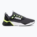 PUMA Retaliate 3 futócipő puma fekete/zöld hold/zöld csillogás 2