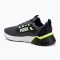 PUMA Retaliate 3 futócipő puma fekete/zöld hold/zöld csillogás 3