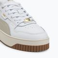 PUMA Carina Street Lux női cipő puma fehér/sivatagi por/puma arany 7