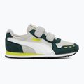 PUMA Cabana Racer SL 20 V PS junior cipő coollightgray/pumawhite/darkmyrtle/limesmash 2