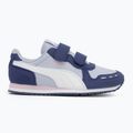 PUMA Cabana Racer SL 20 V PS hűvös időjárás/puma fehér/kék kristály/rózsaszín lila junior cipő 2